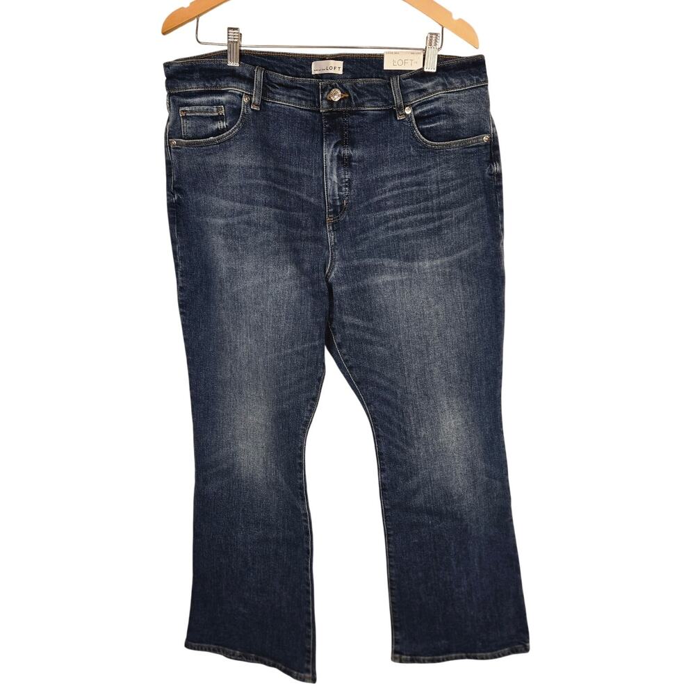 Women's Loft Jeans The Boot Mid-Rise 34P/18P NWT